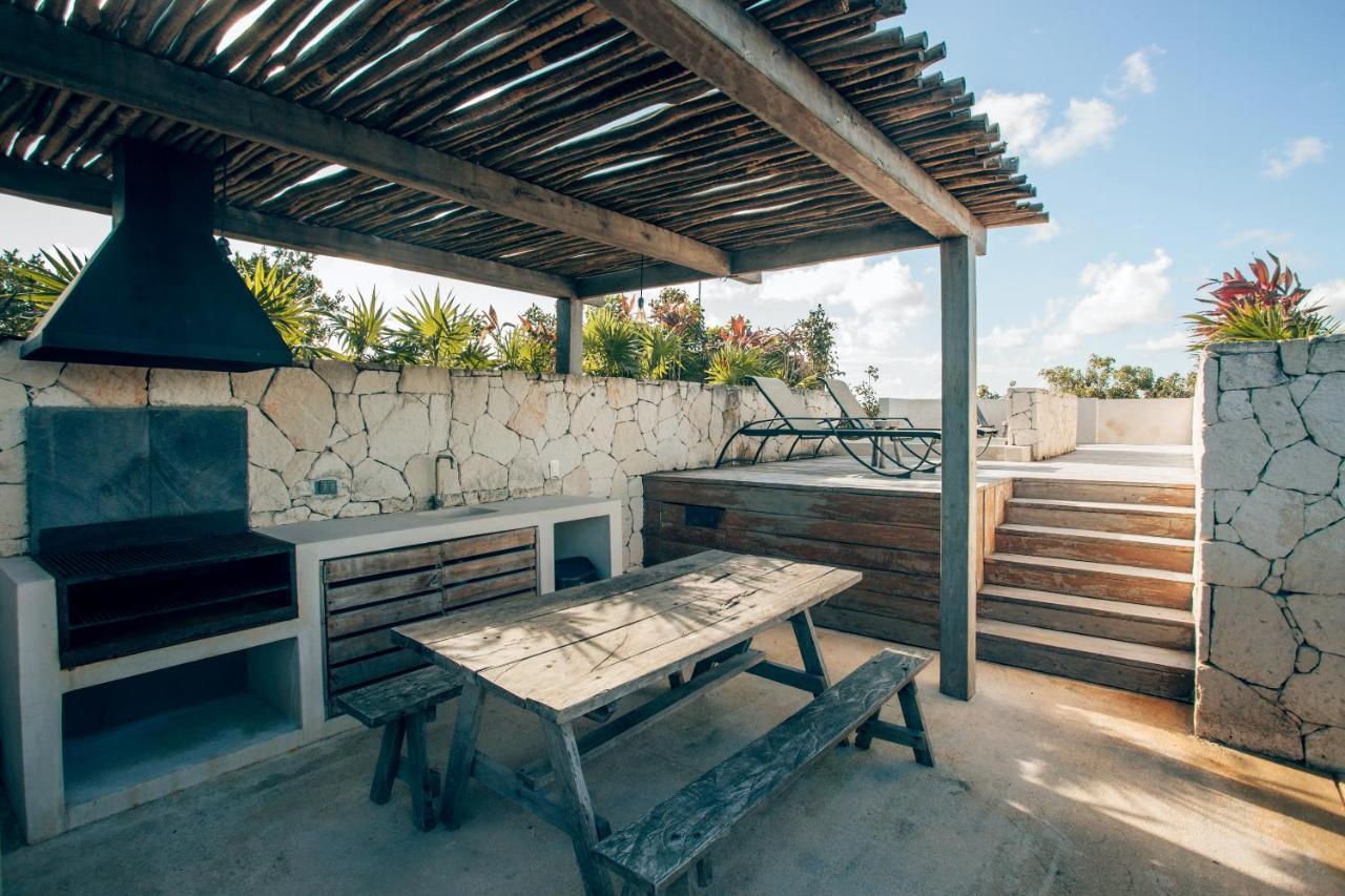 Vida Boho Apart 3 With Special Fee To Access Hotel Bardo トゥルム エクステリア 写真
