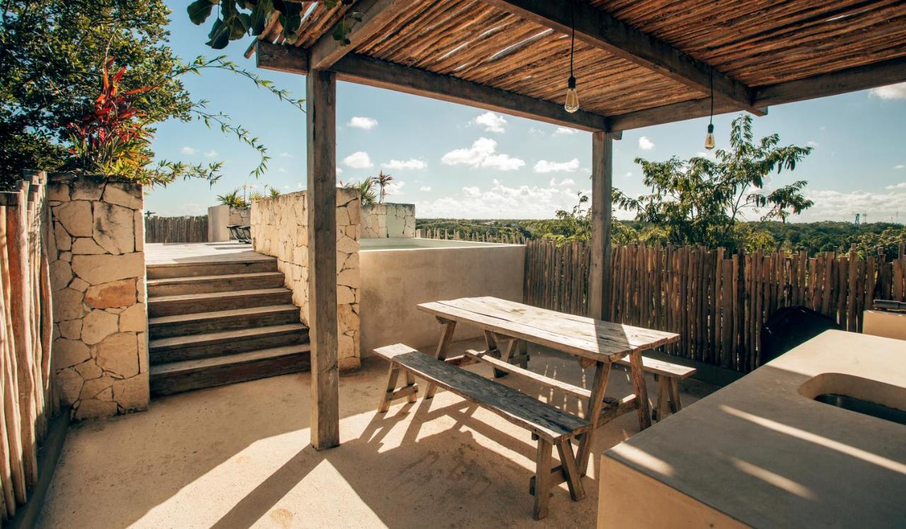 Vida Boho Apart 3 With Special Fee To Access Hotel Bardo トゥルム エクステリア 写真